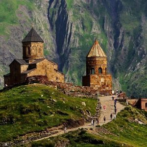 Kazbegi — Gergeti Trinity Church