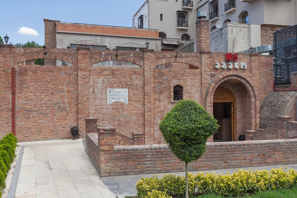 The sulfur baths of Abanotubani, a landmark district in Tbilisi where the festival takes place.
