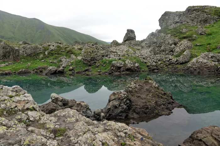 Chaukhi Pass Day Hike — Juta to the Abudelauri Lakes
