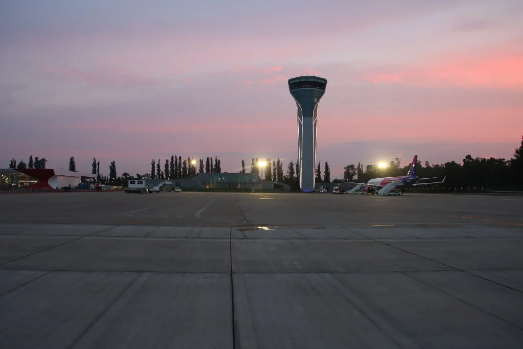 Kutaisi International Airport, served by Wizz Air flights from Eindhoven.