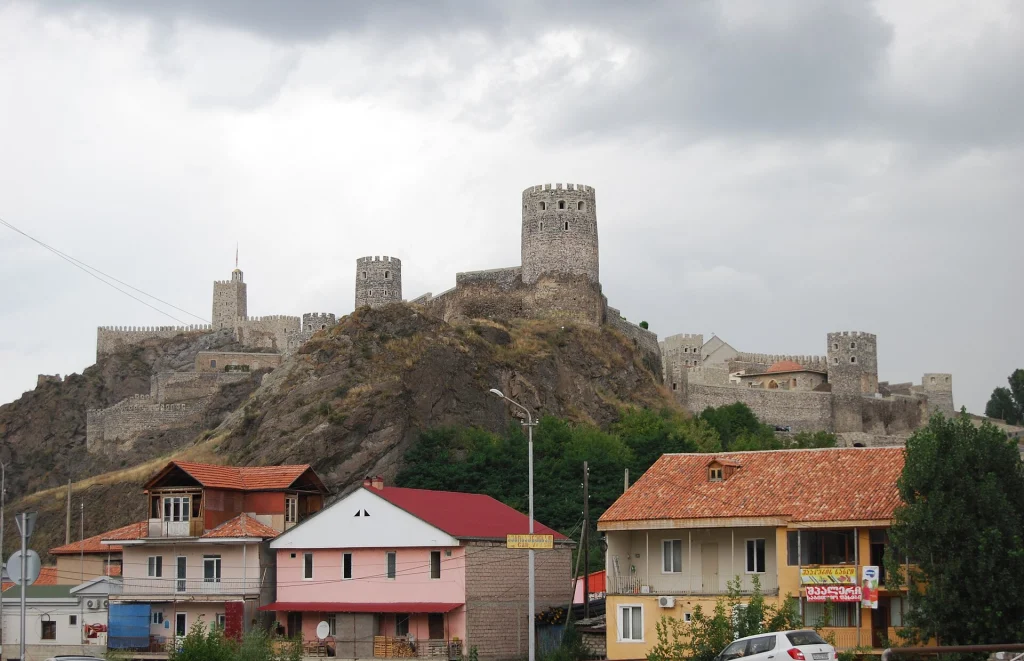 Rabati Fortress in Akhaltsikhe, a landmark of Ottoman-Georgian heritage popular with Turkish visitors.