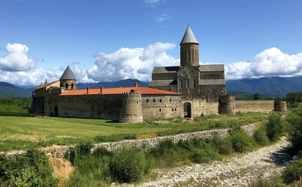 Alaverdi Monastery in Kakheti, one of Georgia's grandest churches dedicated to St George.