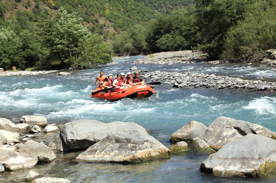 Rafting and kayaking in Georgia