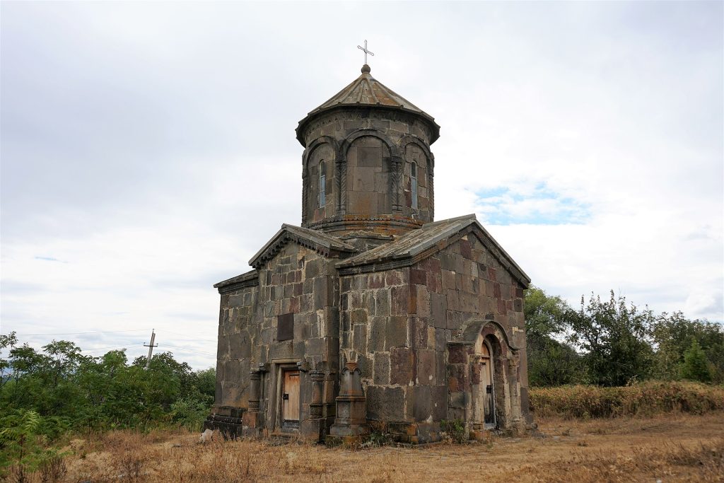 The 10th-century Archangels Church in Zemo Nikozi, near the festival's host village.