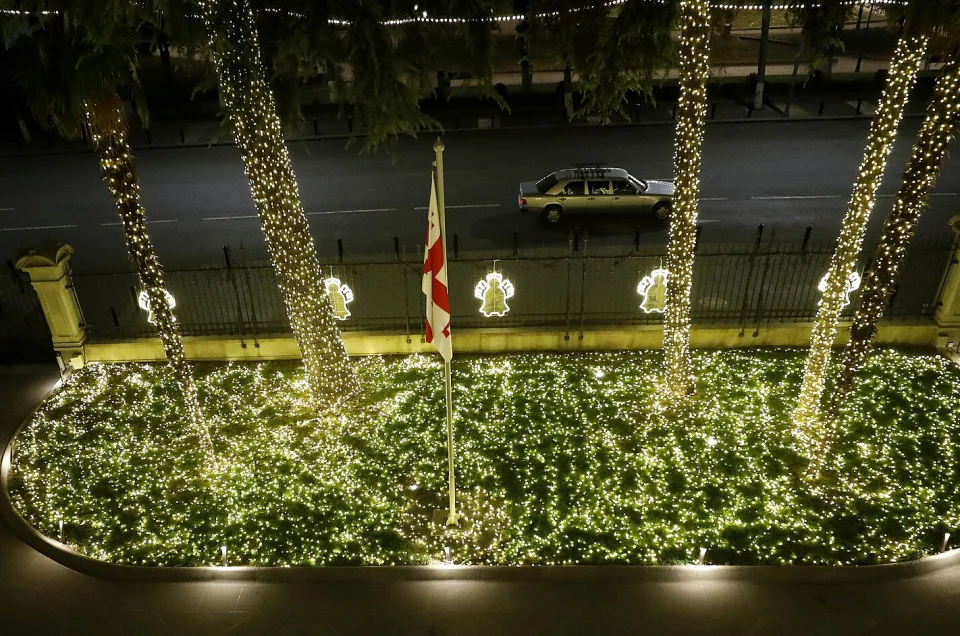 Georgia in December: lights in Tbilisi, ski season opening
