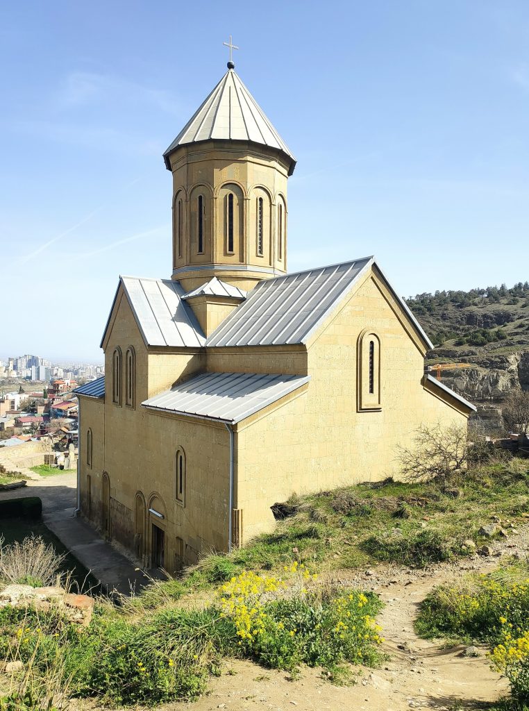 St Nicholas Church beside Narikala Fortress, a focal pilgrimage site in Tbilisi on his feast day.