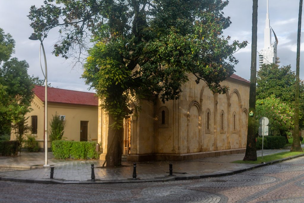 The Church of St Barbara in Batumi, dedicated to the saint honored on Barbaroba.