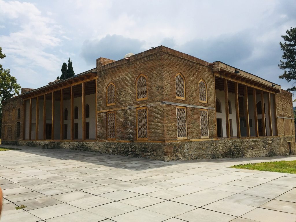Batonis Tsikhe, King Erekle II's restored palace in Telavi, centerpiece of the city's festivities.