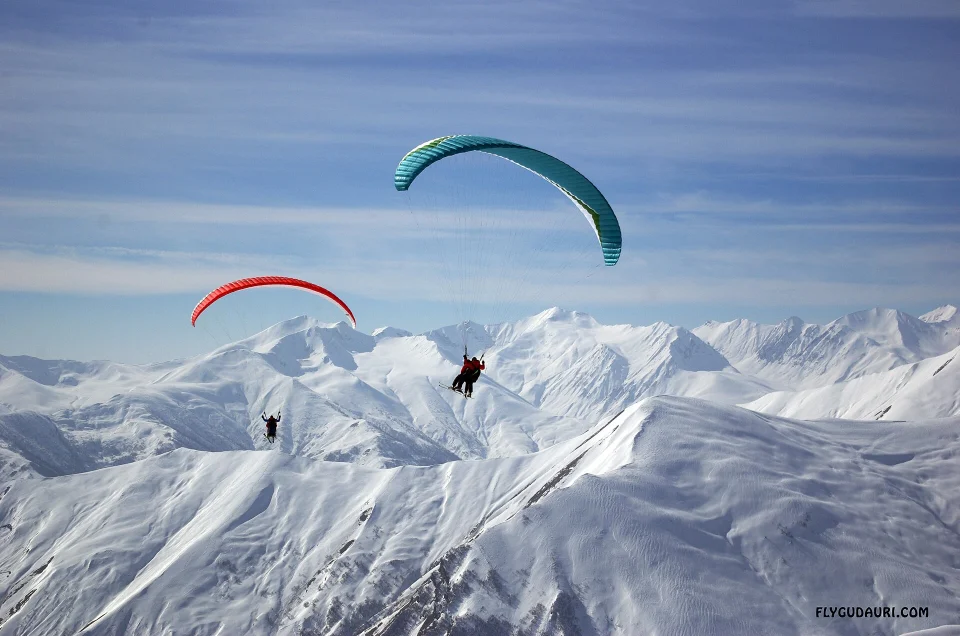 Paragliding in Georgia: Gudauri, Kazbegi and Tbilisi tandem