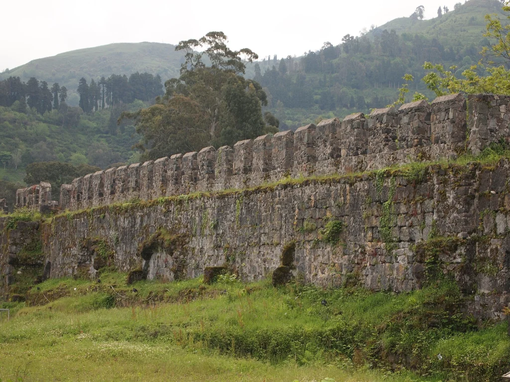 The ancient fortress walls of Gonio, a classic day trip from Batumi.