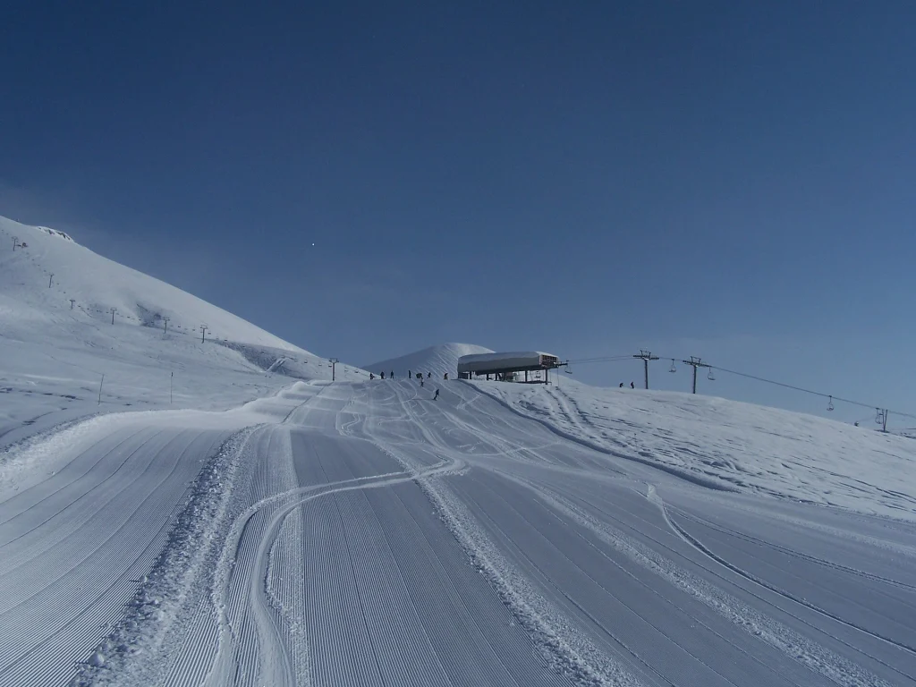 Gudauri ski resort near Tbilisi, popular with winter visitors to Georgia.