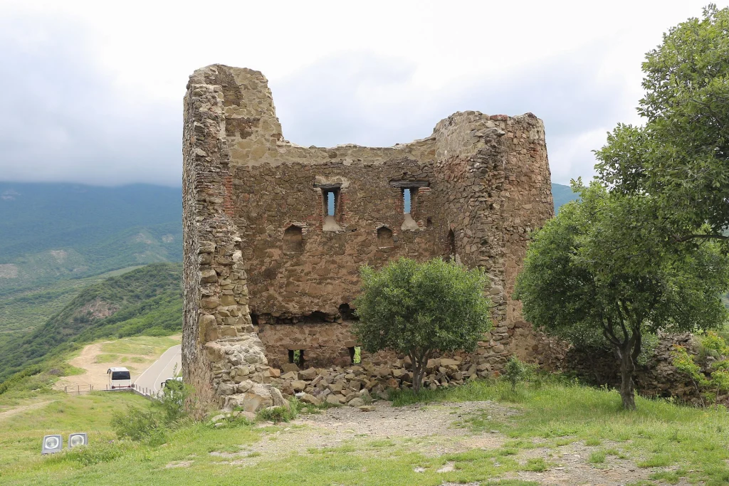 Jvari Monastery near Tbilisi, a landmark often visited on day trips from the capital.