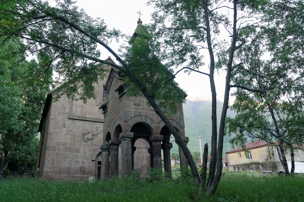 Historic Church of the Mother of God in Kazbegi (Stepantsminda), Mtskheta-Mtianeti.
