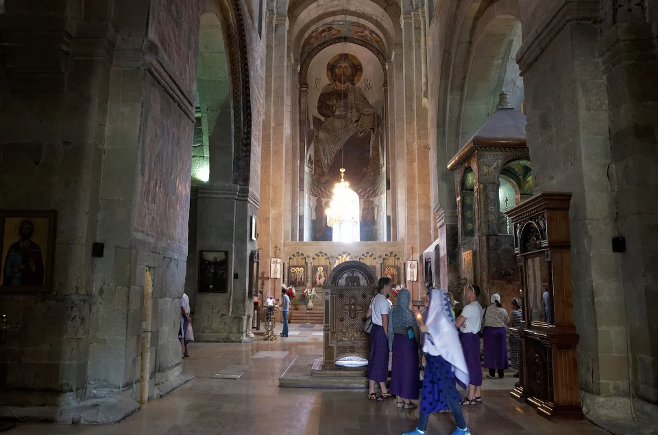 Visiting churches and monasteries in Georgia