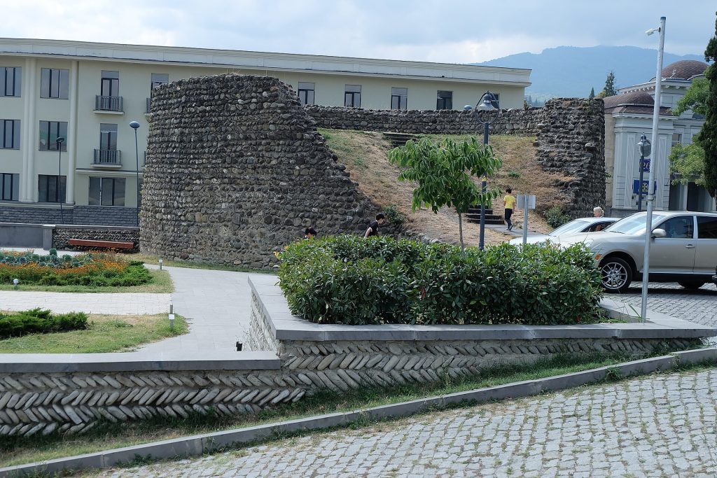 The Batonis-Tsikhe fortress ruins mark the historic heart of Telavi, host city of Telavoba.