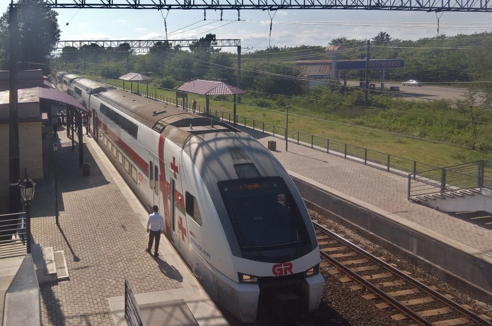 Trains in Georgia: Tbilisi–Batumi Stadler, Tbilisi–Zugdidi