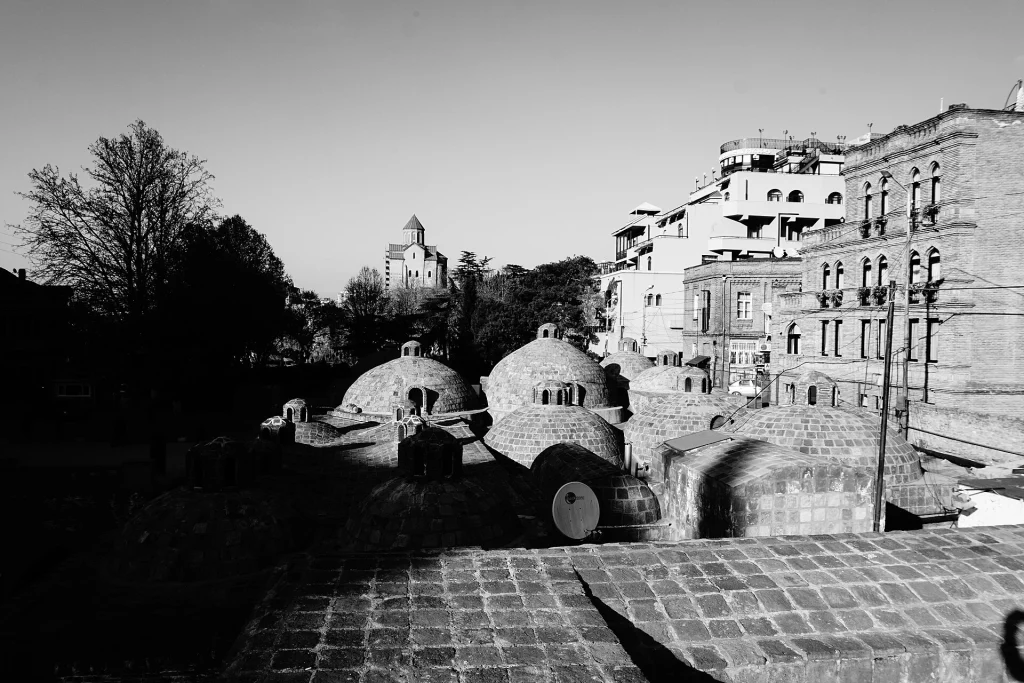 Tbilisi's historic Sulphur Baths district, a must-see sight for first-time visitors to the capital.