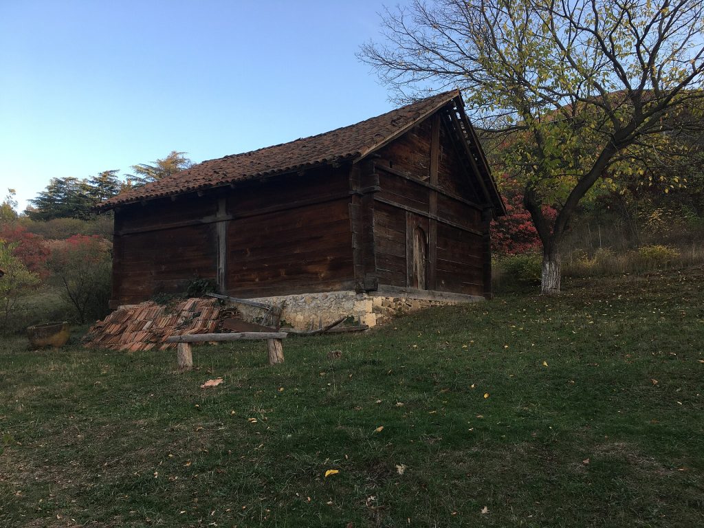 Traditional wooden house at Tbilisi Open Air Museum of Ethnography, a venue for the event.