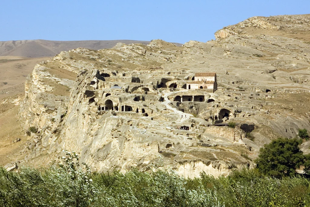 Uplistsikhe cave city in Kartli, one of the historic regions visited on the wine tour.