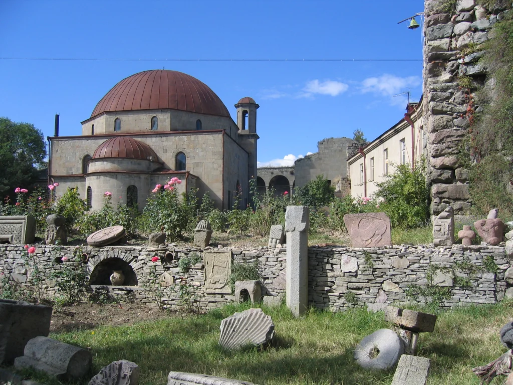 A historic mosque in Akhaltsikhe reflecting the region's Ottoman and Muslim heritage in Adjara and Samtskhe.