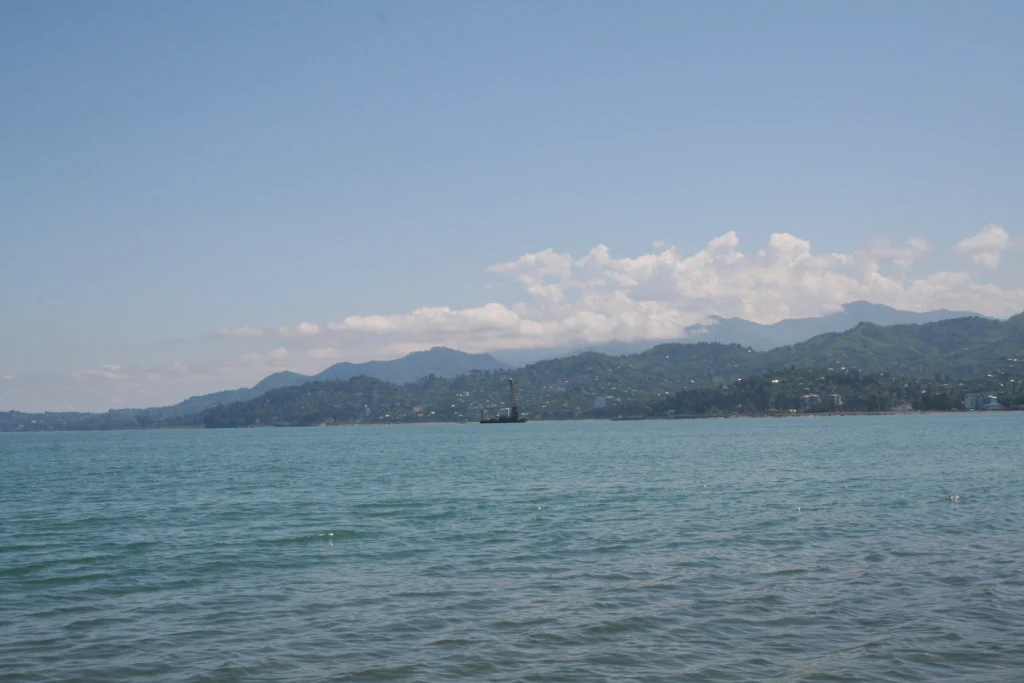 The Black Sea coast near Batumi, a popular side trip for visitors travelling from Tbilisi.
