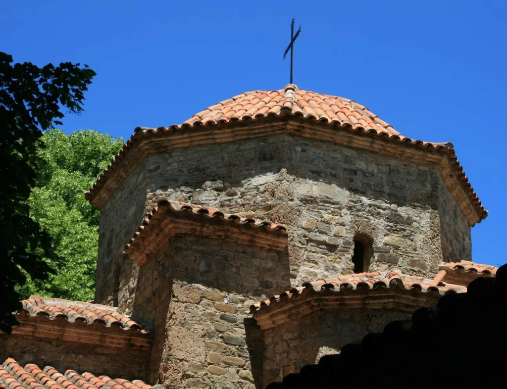 Dzveli Shuamta (Old Shuamta) Monastery complex in the Kakheti region near Telavi.