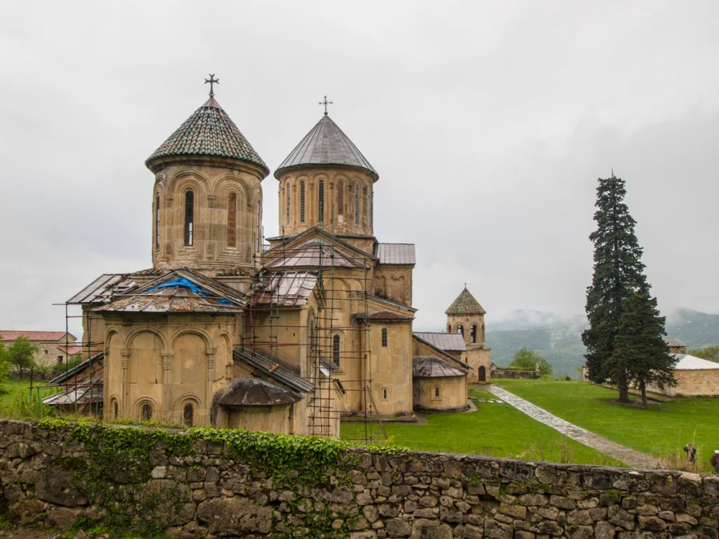 Gelati Monastery near Kutaisi, a medieval monastic complex founded in the 12th century.