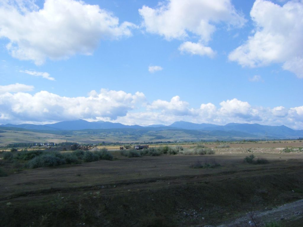 The rolling countryside of Kareli Municipality, setting for the autumn Kareloba festival.