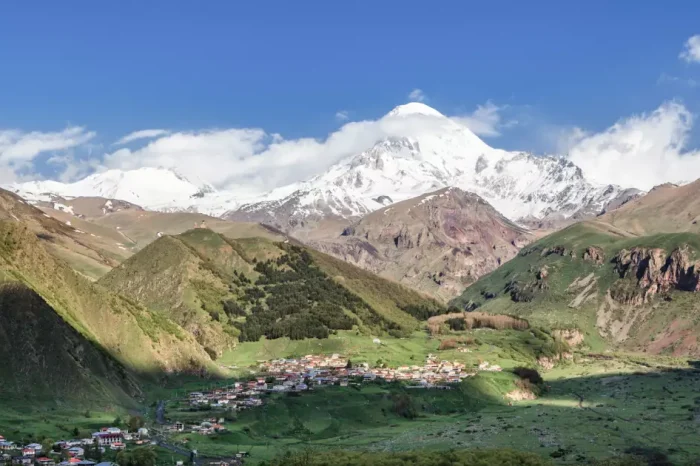 Kazbegi — Gergeti Trinity Church in a Day